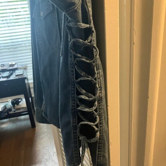 Stella McCartney lace up denim shirt Size S (38) - Excellent - Picture 4 of 7